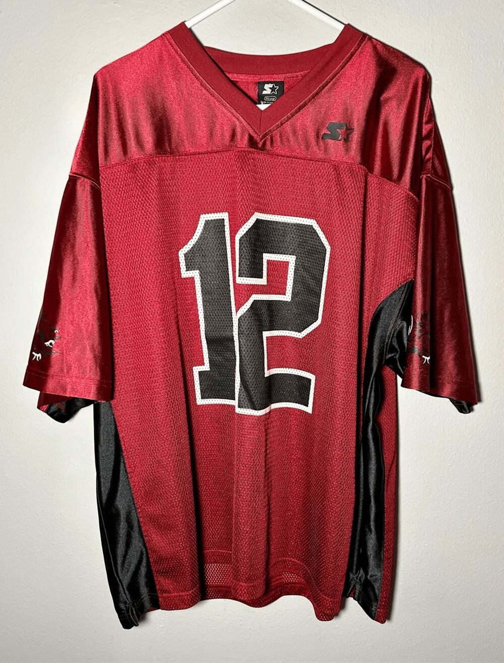 Starter South Carolina Gamecocks Jersey Mens 2XL Black 12 NCAA Football Ruby
